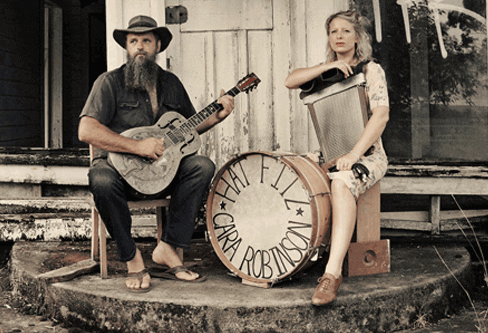 photo of event act Hat Fitz & Cara Robinson Friday 13th June 2025